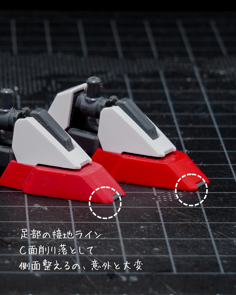 KN_MR's tweet image. MGダブルオーライザー
意外とよくある工程だと思うんですが
側面の幅を変えずにＣ面を落とすのって
意外と難しいですね(手前側が加工後です)
#NIPCOM 
#INTERSTELLAR_00