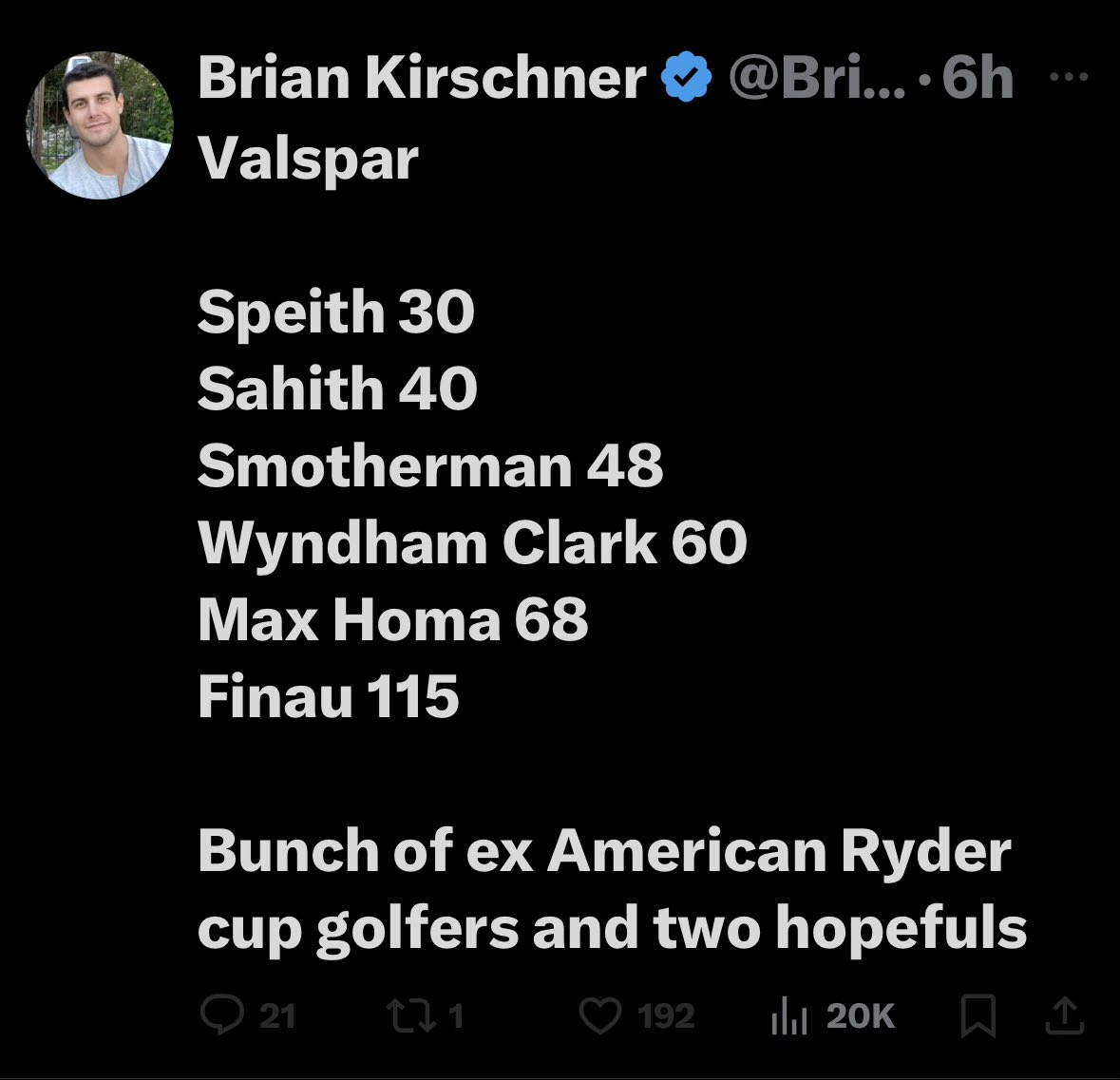 Golf ⛳️ Receipts Keeper tweet media