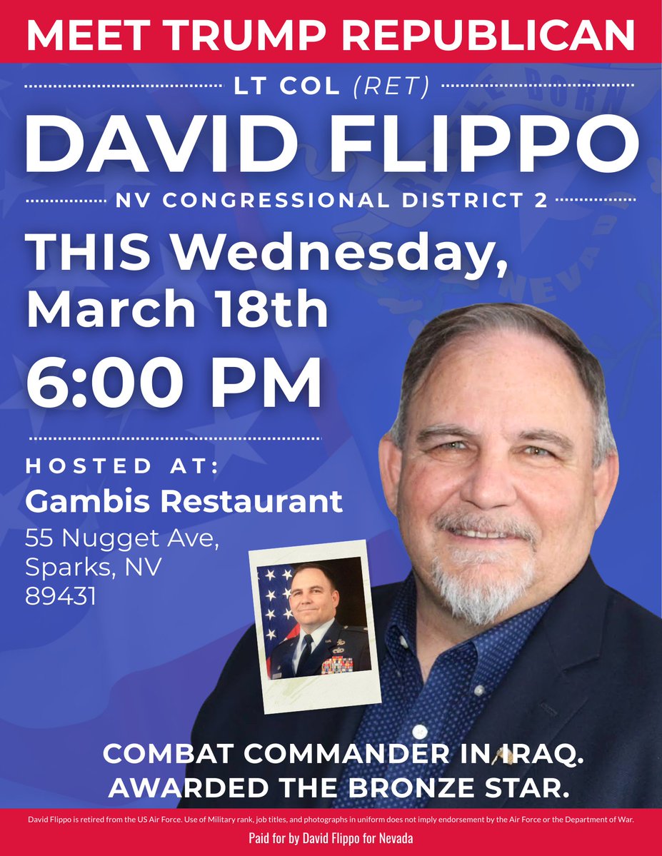 Lt. Col. David Flippo, USAF Ret. tweet media