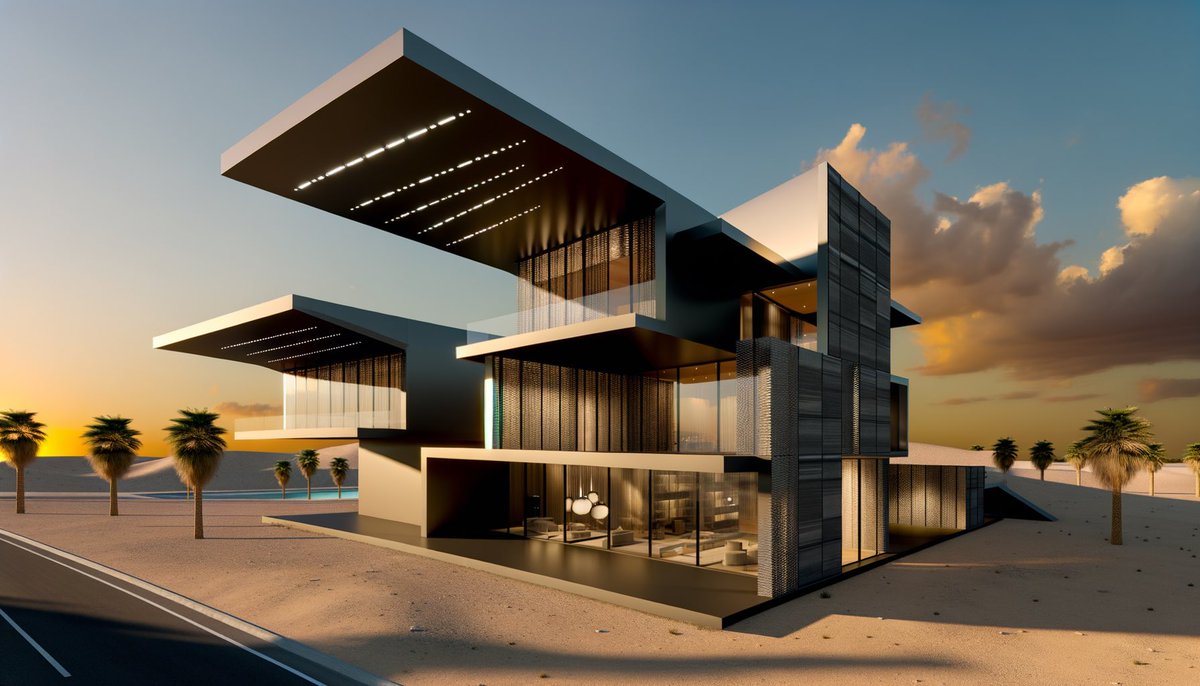 DigitalDeeds's tweet photo. Lot #57,037 just got claimed.

Owner: City of Love.

A futuristic home in the middle of the desert…
built for something more than just living.

Somewhere between architecture and emotion.

#MillionDollarDeeds #FutureLiving #DigitalOwnership #Architecture #Ai https://t.co/Ob3ZzazEwJ