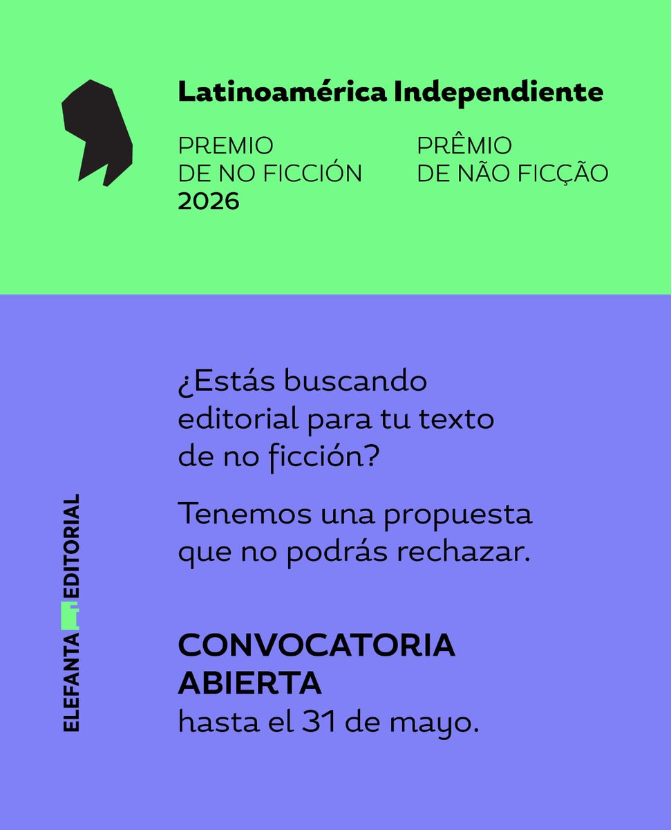 PaginaZeroMx's tweet photo. Convocatoria al Premio de No ficción 2026 (Ensayistas) https://t.co/RVIaiO9XKA