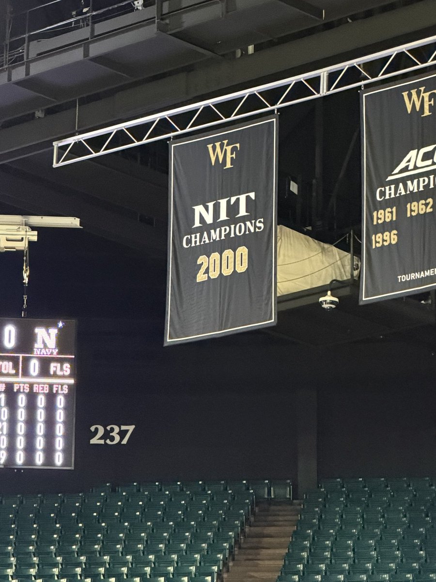 CoachRMS0611's tweet photo. Let’s add a year to this banner!  Go Deacs! https://t.co/JuxFwwXBz7