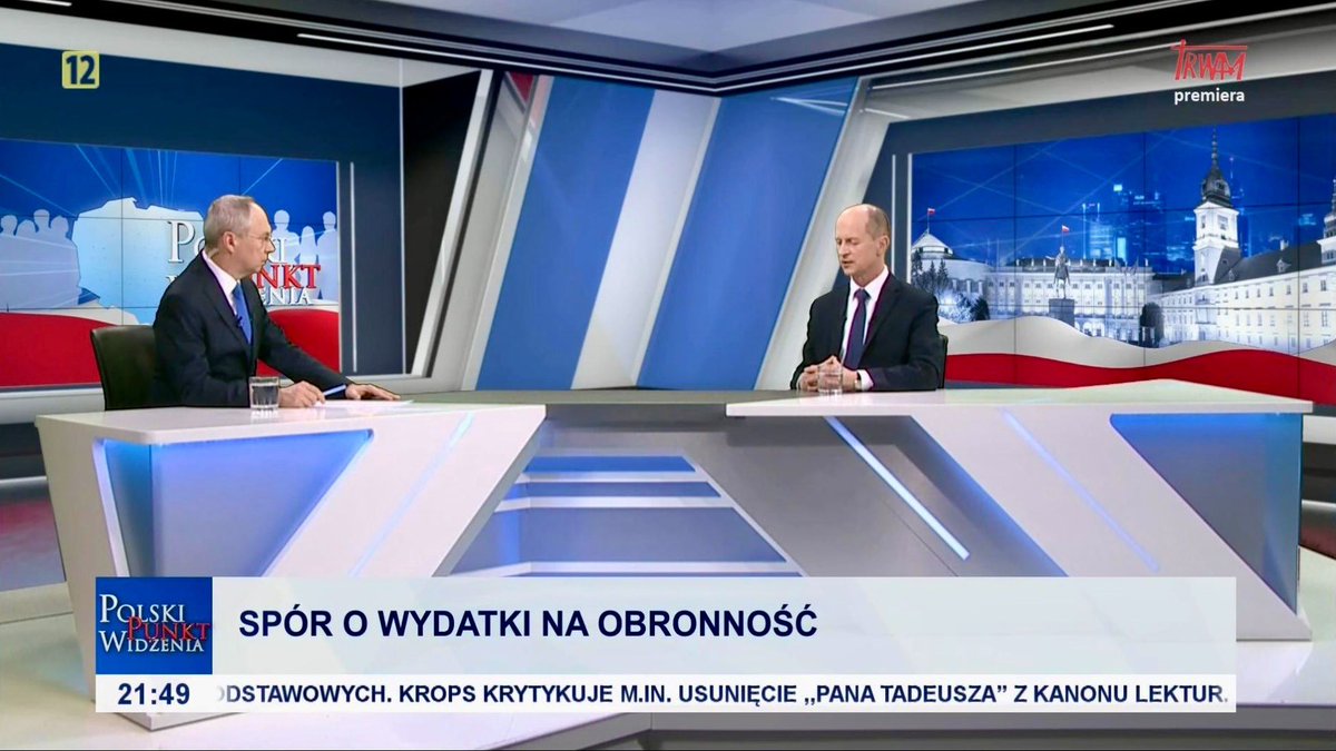 Zastępca Szefa BBN gen. bryg. rez. Andrzej Kowalski dla <a href="/TV_Trwam/">TV Trwam</a> o pożyczce SAFE:

💬Przygotowaliśmy dokładne analizy, z czym mamy do czynienia; a nie było łatwo zrozumieć, na czym polega cały mechanizm SAFE. Opowieść o wielkich dotacjach z UE, które spowodują, że będziemy mogli