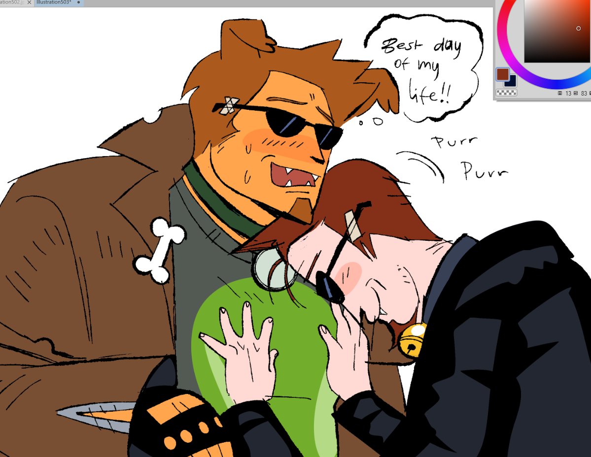 dog that loves cats and cat that loves dogs #sendtweet