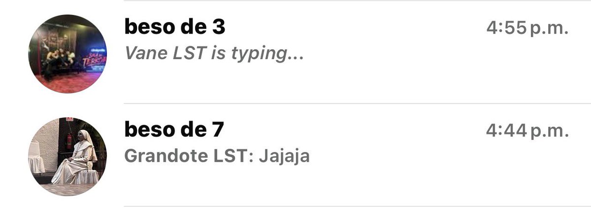 tenemos 2 grupos de trabajo