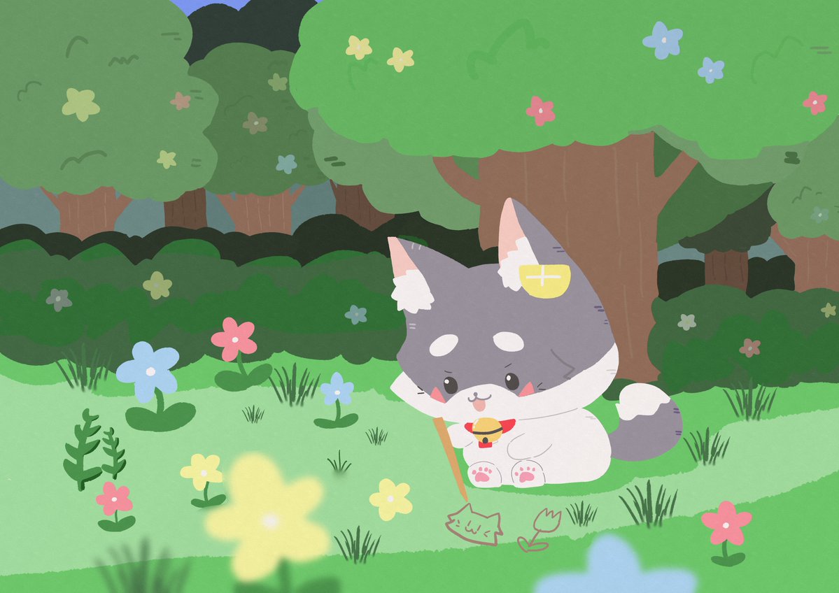 おじサン☀主線なしデフォルメ系イラストレーター tweet media