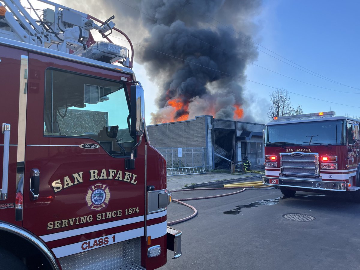 San Rafael Fire Department tweet media
