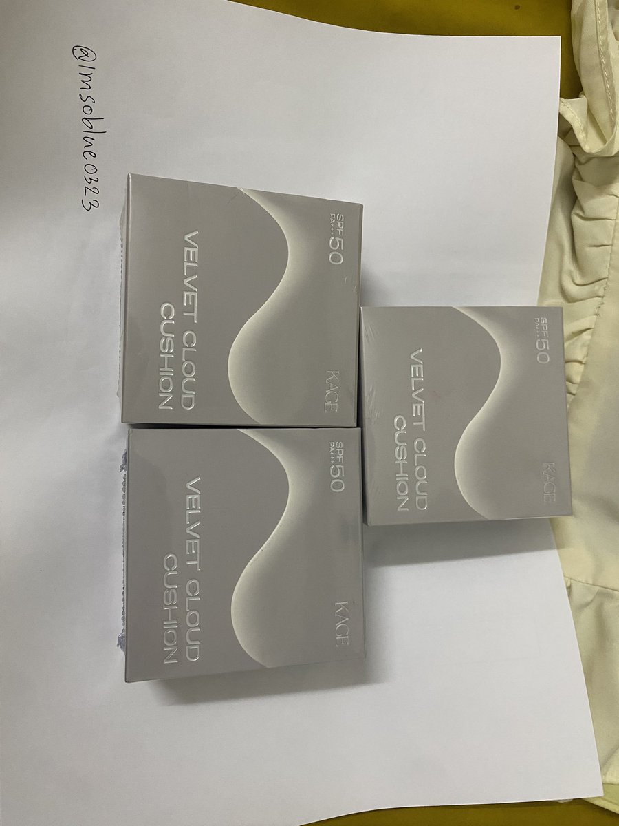 imsoblue0323's tweet image. พร้อมส่ง⭐️

💕 Velvet Cloud Cushion ของ KAGE มือ1 ยังไม่แกะซีล เบอร์ 0.75 / 00 / 01

ส่งต่อ 320 บาท 
📮ค่าส่ง 35 บาท 

#kege #cushion 
#ส่งต่อคสอ #ส่งต่อคสอมือ2 #ส่งต่อสกินแคร์ #คสอมือสอง #ส่งต่อเครื่องสำอาง #ส่งต่อเครื่องสําอางมือสอง #ส่งต่อเสื้อผ้า