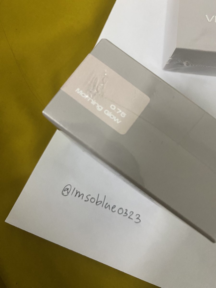 imsoblue0323's tweet image. พร้อมส่ง⭐️

💕 Velvet Cloud Cushion ของ KAGE มือ1 ยังไม่แกะซีล เบอร์ 0.75 / 00 / 01

ส่งต่อ 320 บาท 
📮ค่าส่ง 35 บาท 

#kege #cushion 
#ส่งต่อคสอ #ส่งต่อคสอมือ2 #ส่งต่อสกินแคร์ #คสอมือสอง #ส่งต่อเครื่องสำอาง #ส่งต่อเครื่องสําอางมือสอง #ส่งต่อเสื้อผ้า