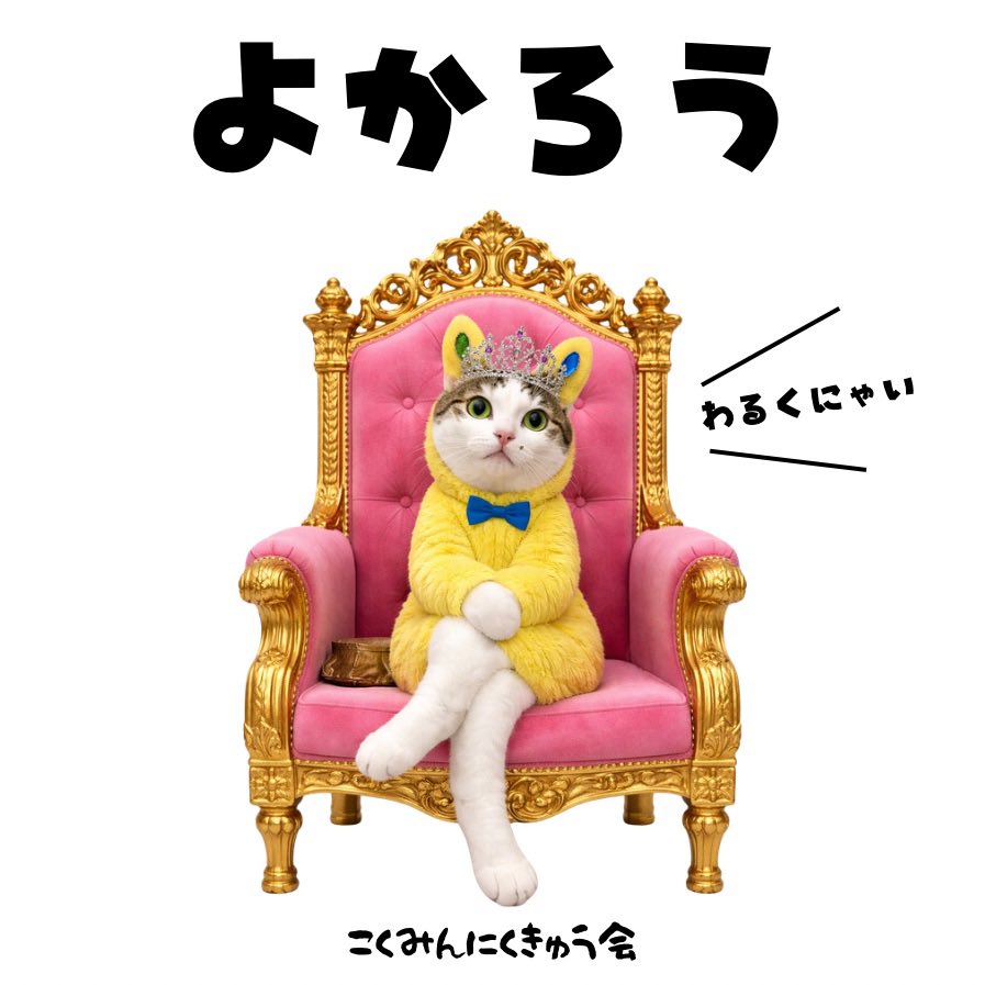 こくみんにくきゅう会Lab tweet media