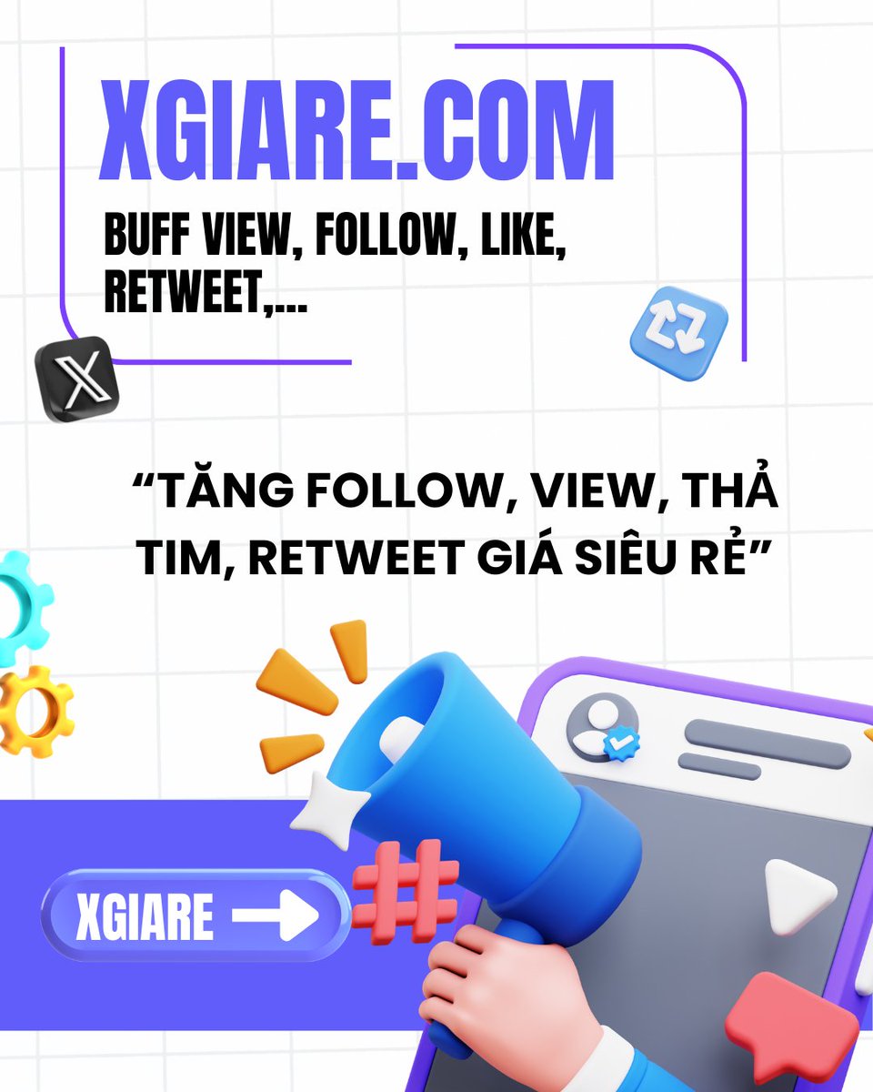 Acc không tick xanh, không follow thì nói đạo lý ai nghe? Ghé XGiaRe.Com build profile uy tín trước đã.

#Bitcoin #Blockchain #Saigon #Tech #Innovation