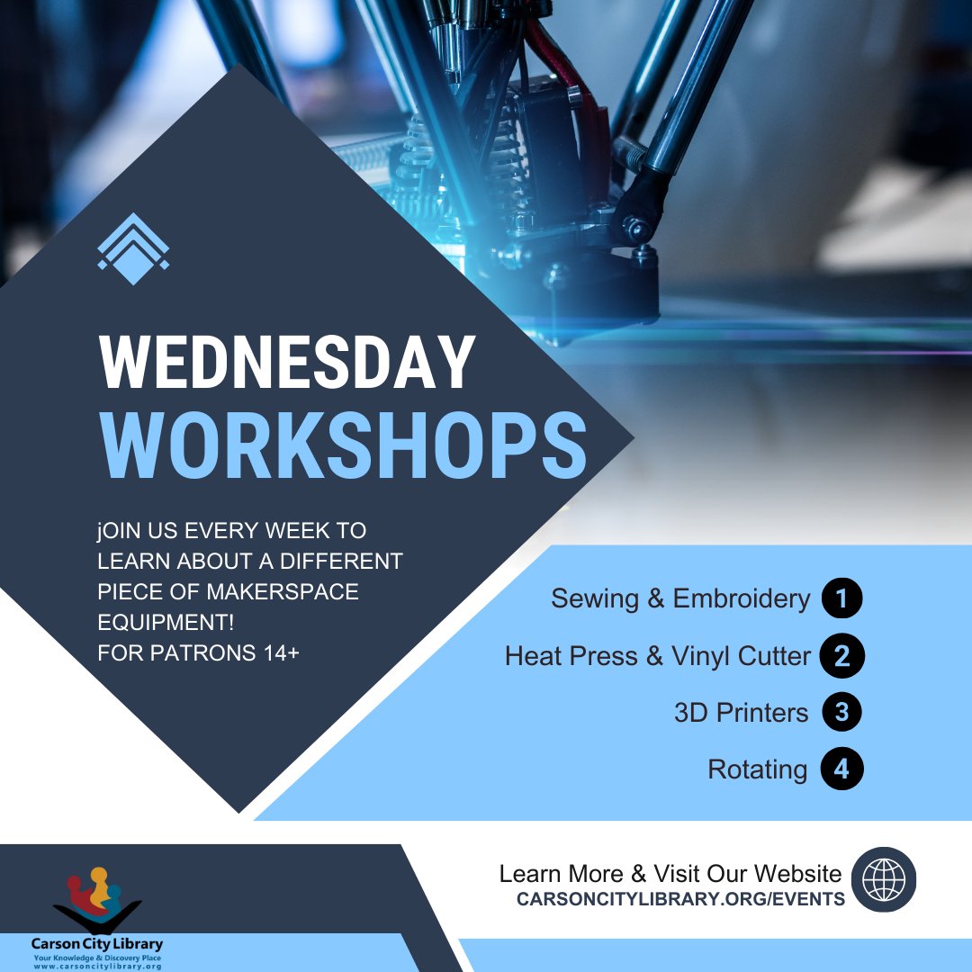 Carson City Library tweet media