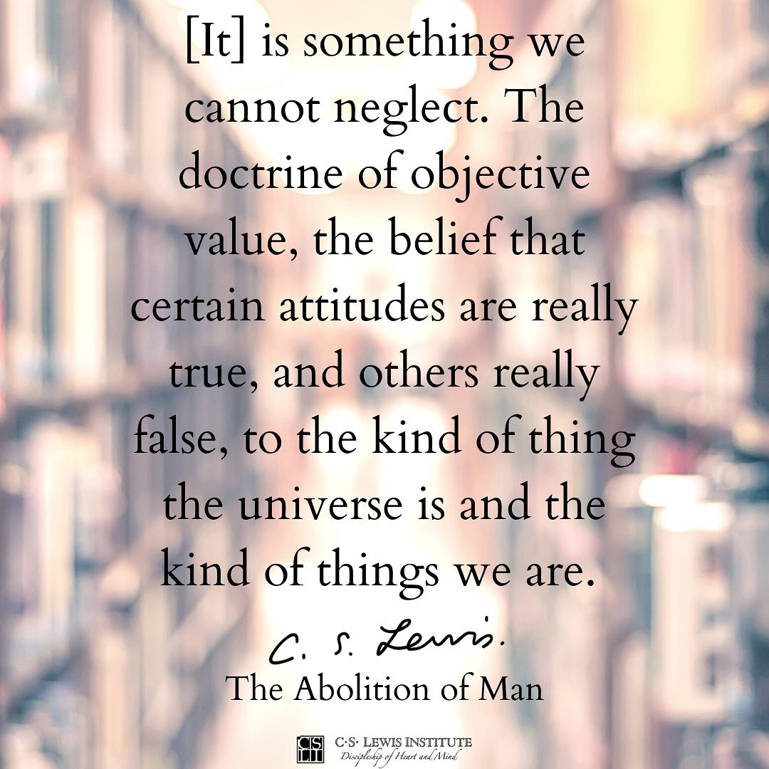 C.S. Lewis Institute tweet media