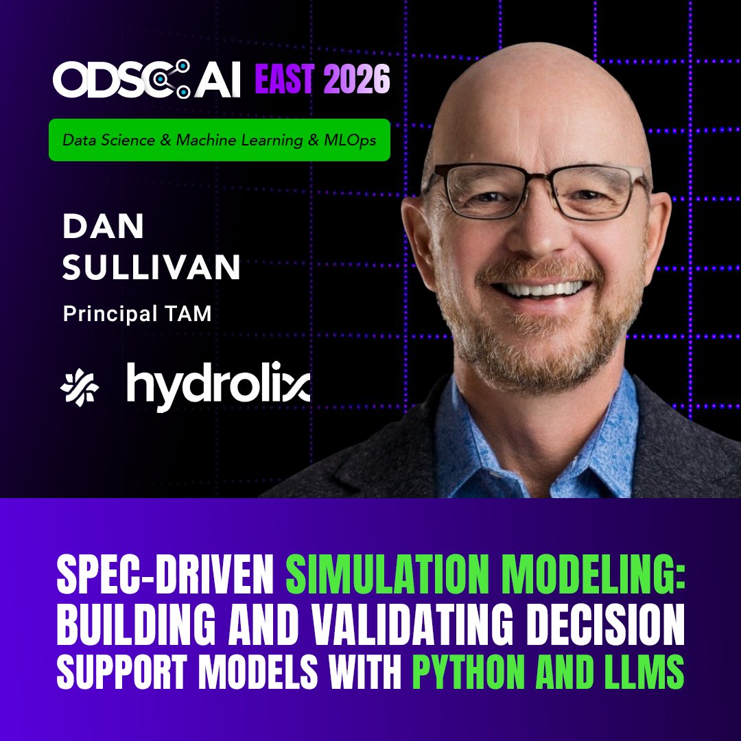 ODSC (Open Data Science Conference) AI tweet media