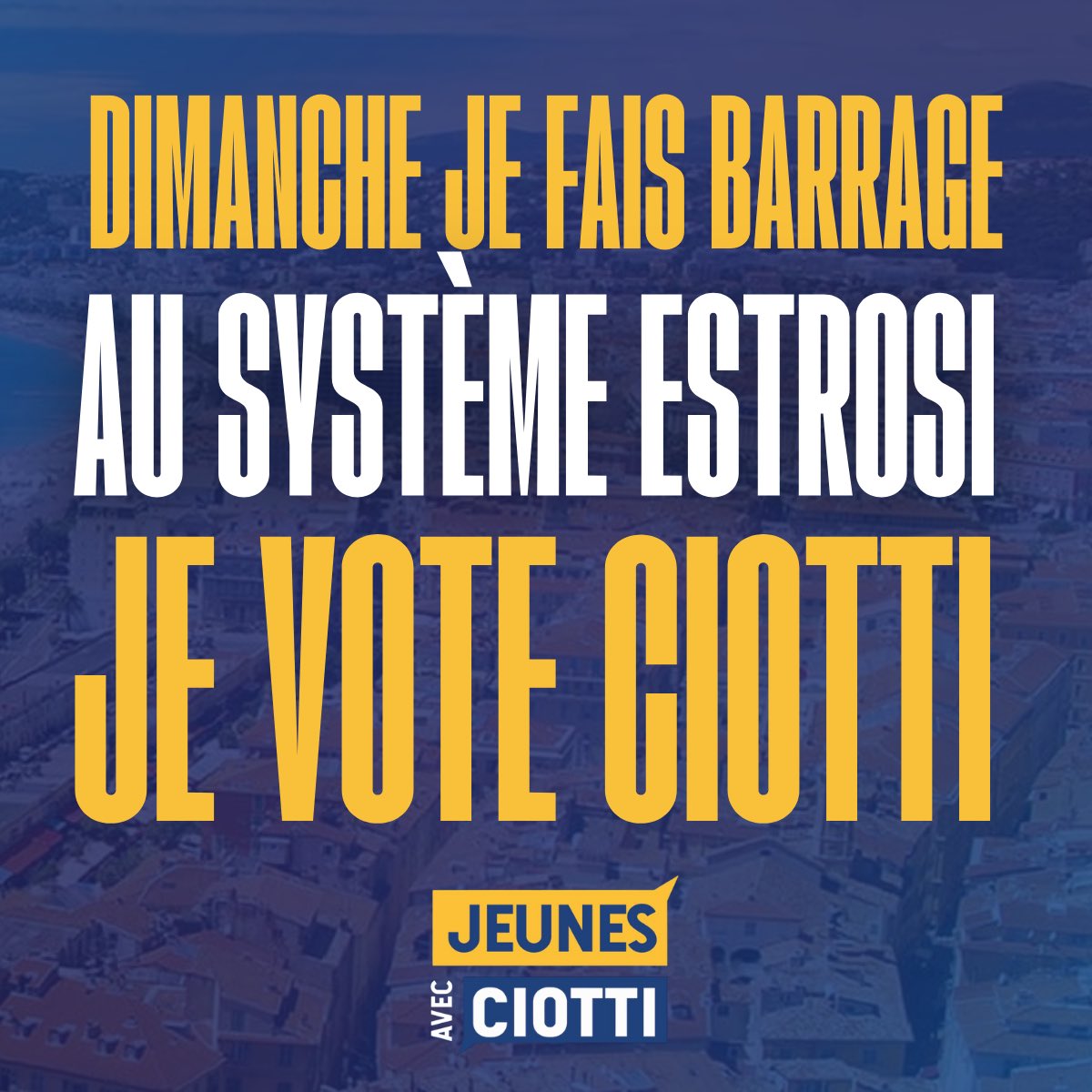 Loulou201282619's tweet photo. J'appelle tout les niçois rte niçoises à voter pour la liste de @eciotti le #dimanche22mars
#municipales26 https://t.co/ODPCMfzLTi