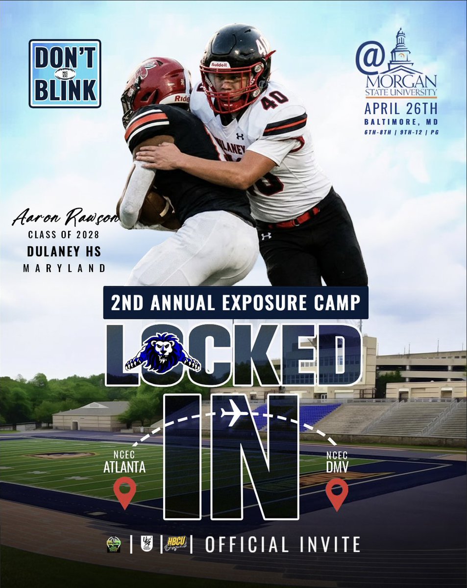 urasportsshow's tweet photo. OFFICIAL INVITE - COLLEGE COACH ALERT             

LOCK IN APRIL 26TH & Register Today at 
register@elitetalentfootball.com.   

Time to showcase your skills against the region's top athletes. Make sure to SHARE with your teammates. DM us for group and team discounts.       

Get Your FREE Profile Today 
@https://underrecruitedathlete.com 

https://t.co/w32hbOAkMh 
https://t.co/xsSIce1ECA

@macfitperform @elitefootballac @DmvSportsLive6
@MarylandHigh @vlogs_flow @RealMonet28
@RealChadRicardo @hbcuoriginal @CoachTBarr
@Dulaneyftball @daniel_bm21 @JBI_general11 @MarioRiver56700 @lorrdell1 @LionsRecruits @rschuler_4