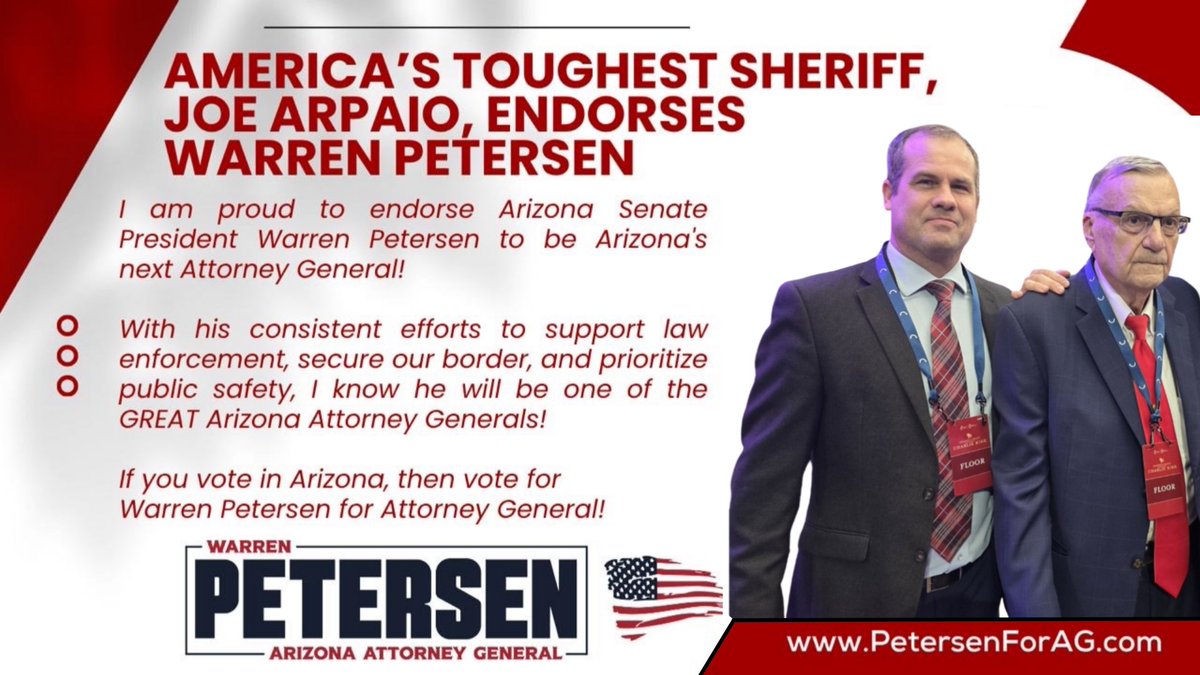 Sheriff Joe Arpaio tweet media