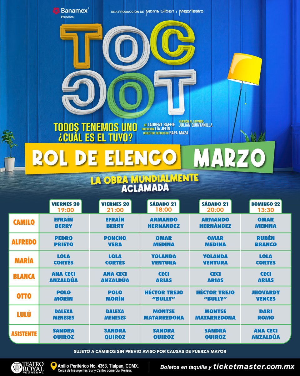 TOC TOC México tweet media