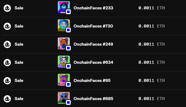 OnchainFaces tweet media