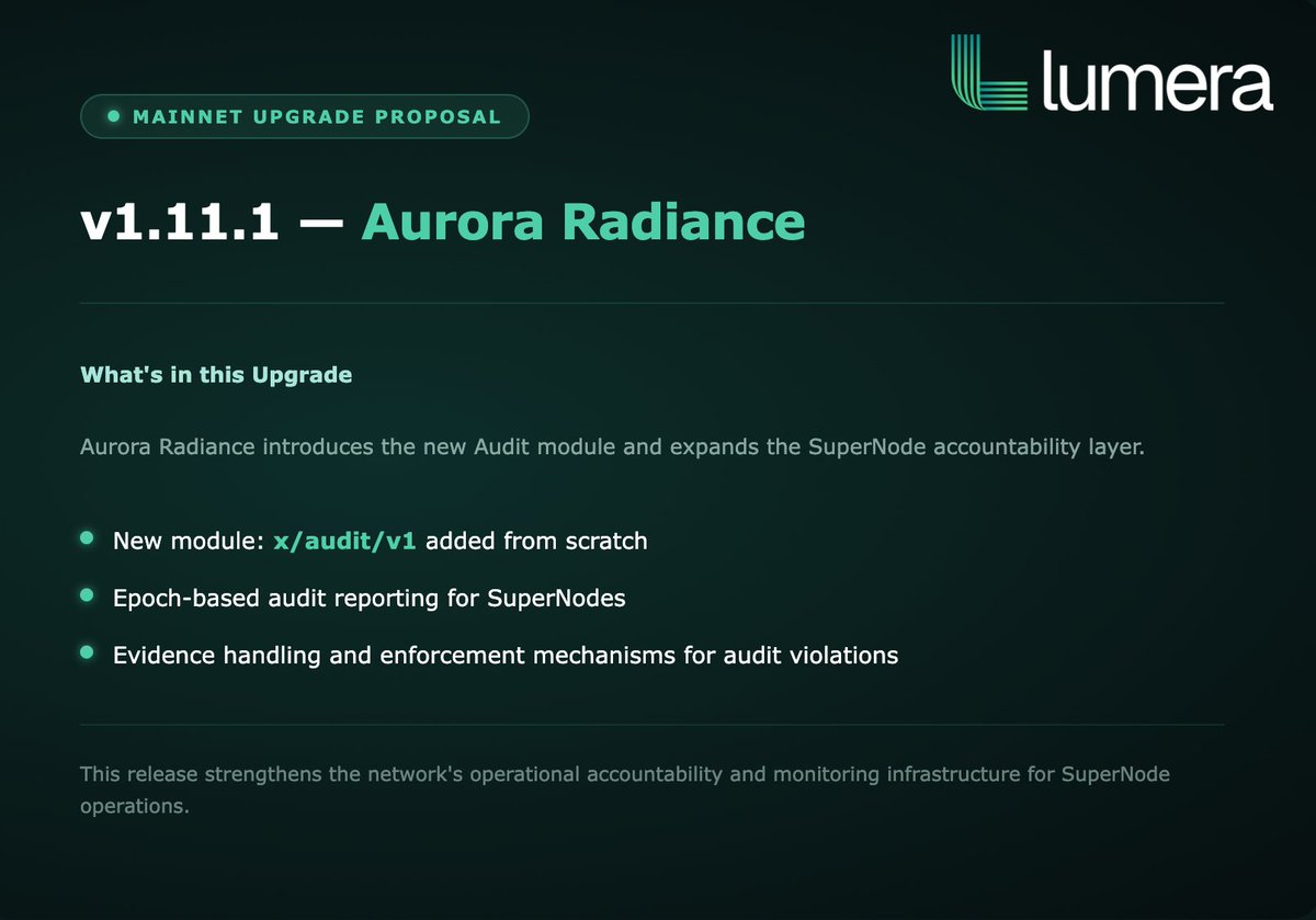 Lumera Protocol tweet media