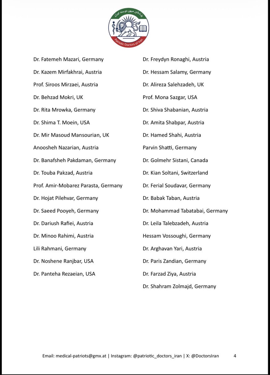 Patriotic_Doctors_Iran tweet media