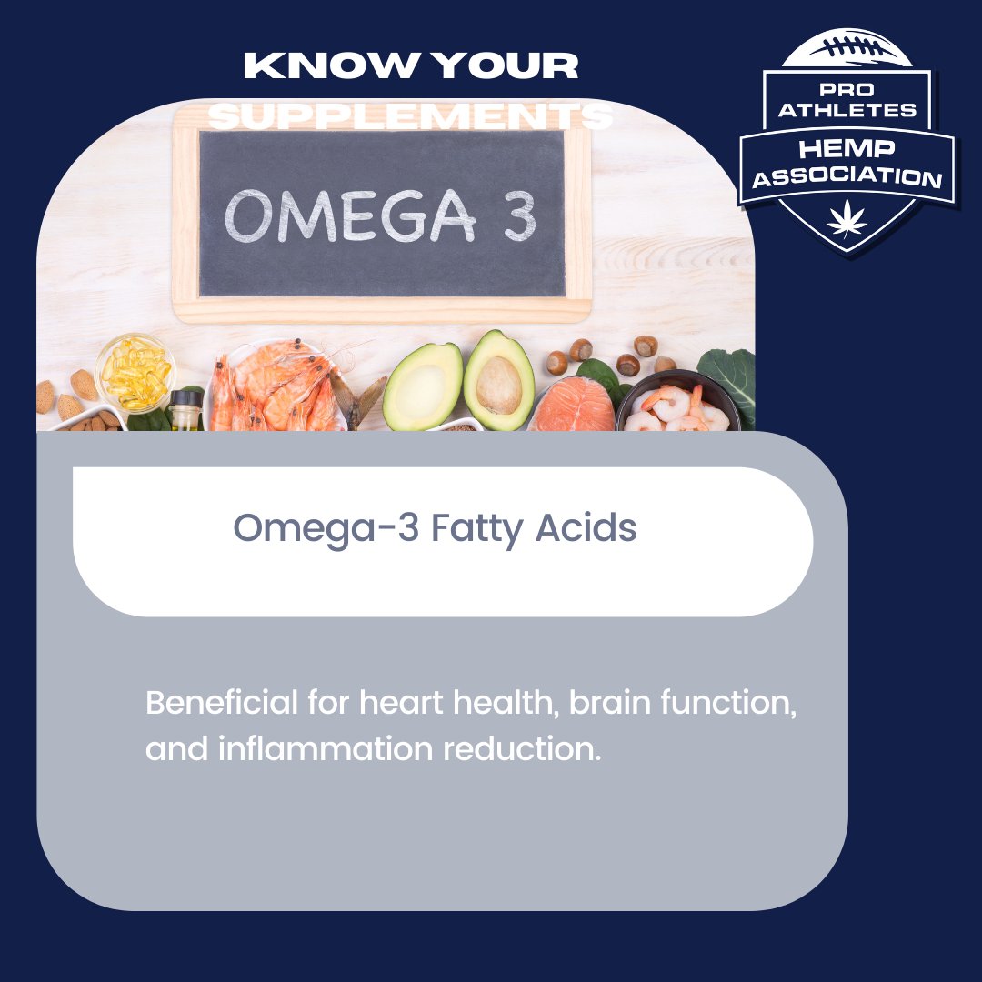HempForPros's tweet image. "Omega-3 Fatty Acids are the brain-boosting, heart-protecting nutrients you can't afford to miss. They reduce inflammation, support mental health, and keep your heart strong. Fish, flaxseeds, and supplements are great sources. 🐟 #Omega3 #BrainHealth #HeartCare"