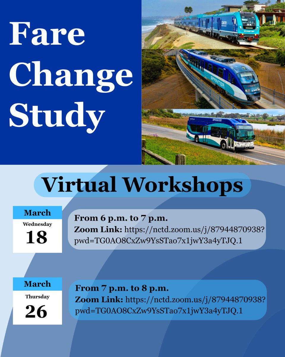 North County Transit - San Diego Railroad tweet media