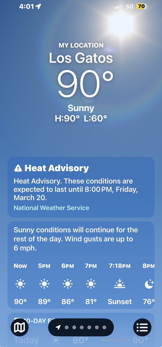 SnowPalsDotOrg's tweet image. Who’s ready for apres #workday margaritas on the rocks 🧊🧊🍸?

It’s a scorching🥵 90 degrees Fahrenheit in #LosGatos California 

Silicon Valley #CAwx @NWSBayArea 

Escape the heat: join us 🚙Kirkwood MTN resort on Friday for a drop of 20 degrees F #springskiing?

@TahoeWeather