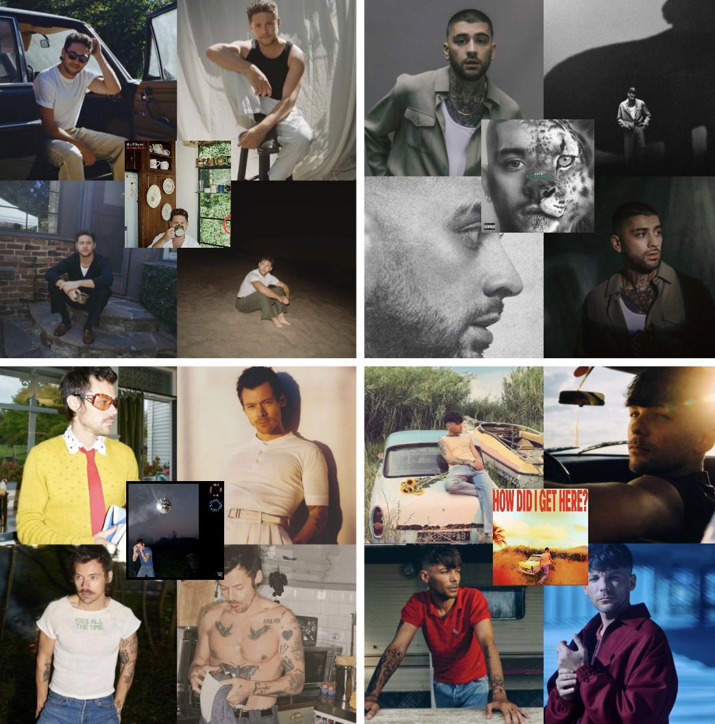 The aesthetics of albums in their new era 💫