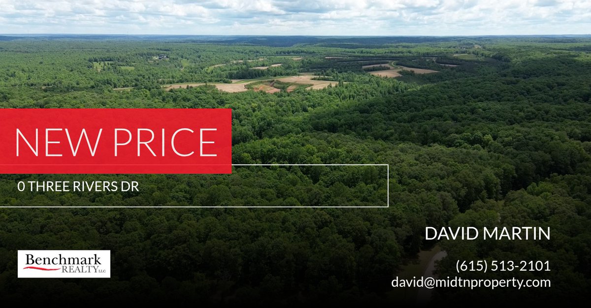 daveatnight's tweet photo. 📍 New Price 📍 This recently reduced home at 0 Three Rivers Dr in Hurricane Mills won't last long, so, don't wait to set up a showing! Reach out here or at (615) 513-2101 for more information! https://t.co/y6uBjyVixl https://t.co/XIf3Pvykvv