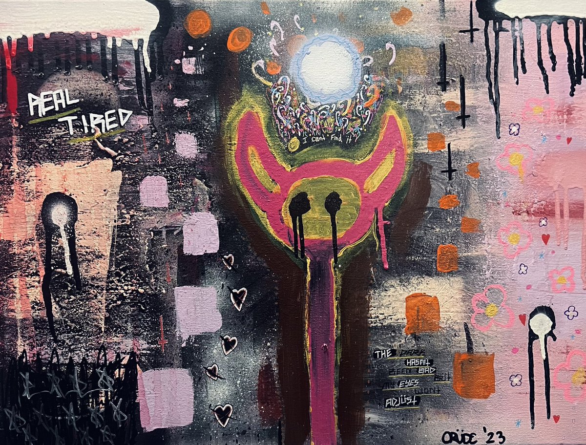 CrudePaintings's tweet photo. “ELF”
acrylic on canvas
(2023) https://t.co/8eDaGgeTZ0