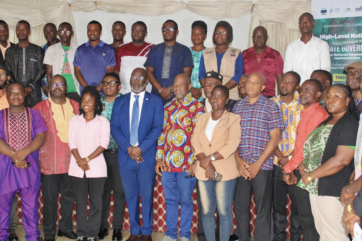 coker96's tweet photo. Highlights from our One Day High-Level National Policy Dialogue on Climate Governance and the Implementation of Liberia’s NAP held today. This forms part of the Strengthening Political Governance and Accountability in Liberia project, funded by the Embassy of Ireland in Liberia. https://t.co/csmYSjOPcS