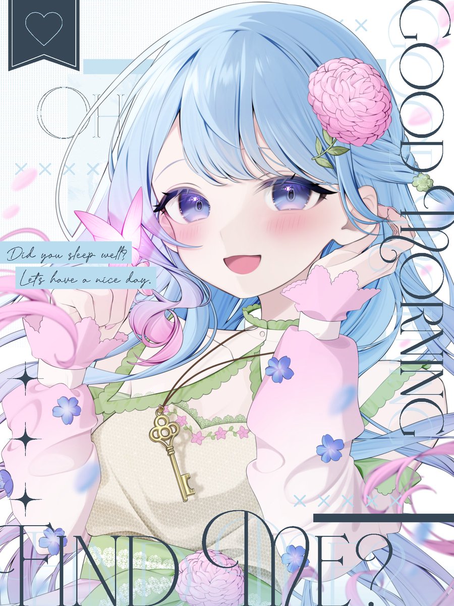 美花楽 ハル。🩵🌸3/14名古屋LIVE感謝 tweet media