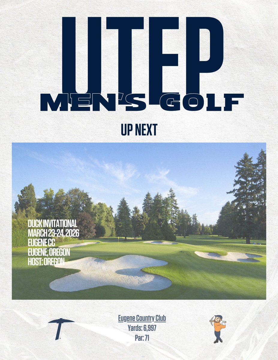 UTEP Men’s Golf tweet media