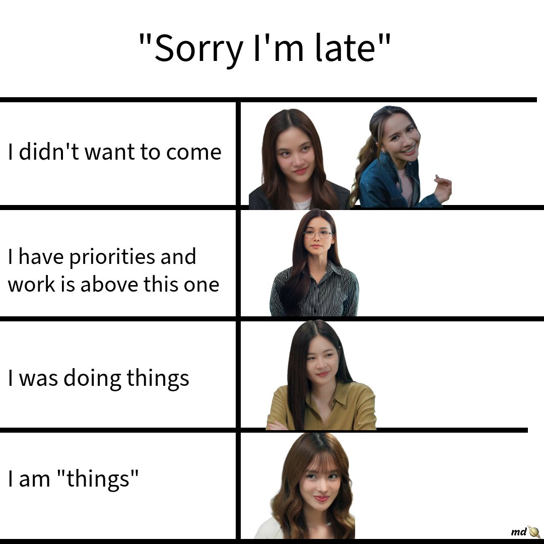 Soon Nam will find someone she will love more than work 😉 Also, DinRose are we interrumpting- 🫣

#4Elements 
#บ้านวาทินวณิช