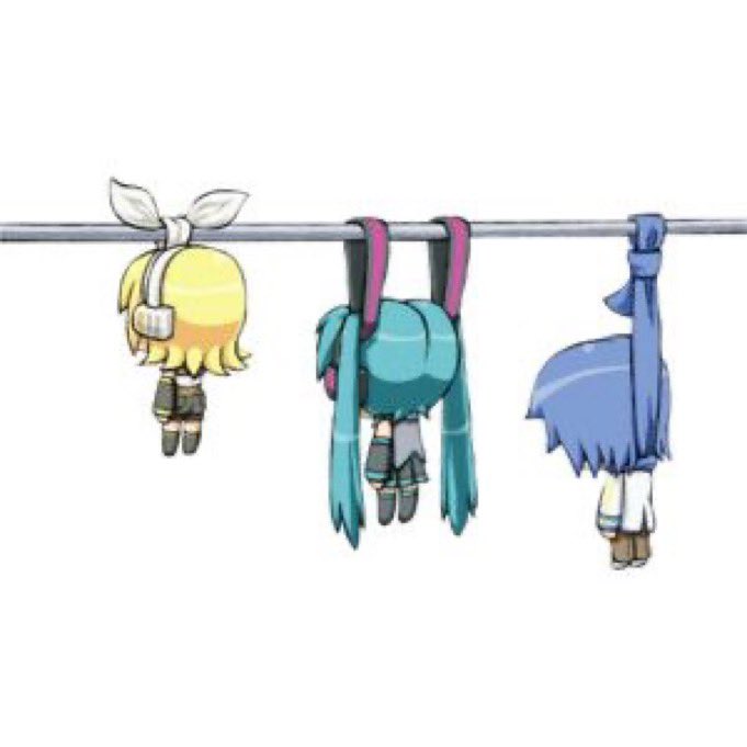 Always remember to dry ur vocaloids after a bath otherwise theyll catch a col- k- KAIITTOOOO ❓‼️❓