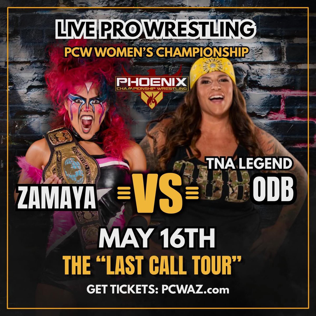 themkbandit's tweet photo. HUGE MATCH UP!!!!
@PhoenixWrestles https://t.co/sbtuyKKwKP