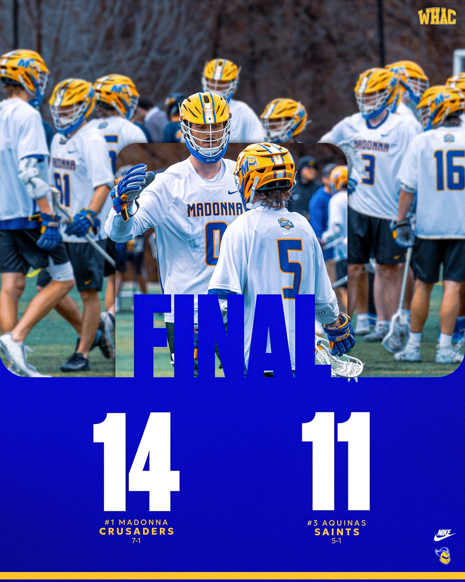 Madonna Men's Lacrosse tweet media