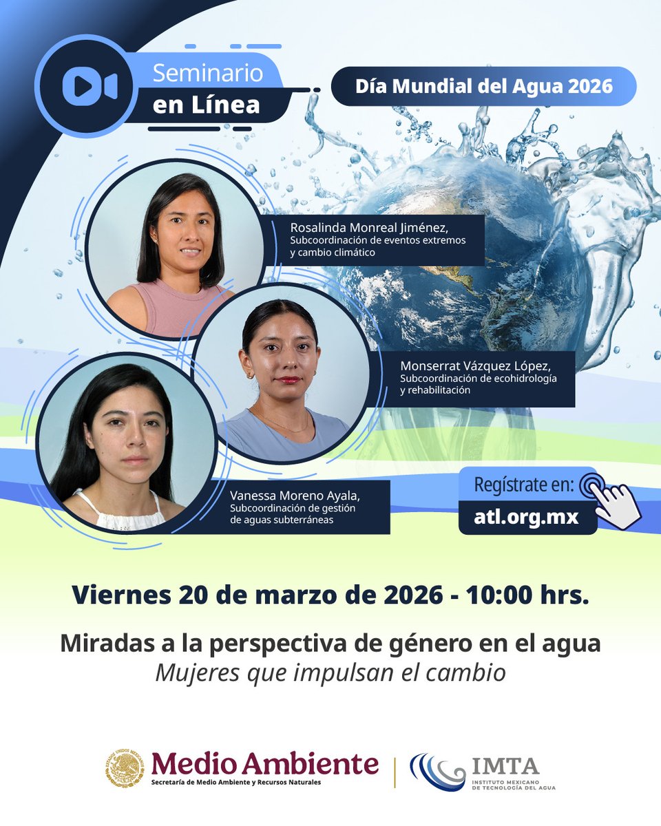 Cátedra UNESCO-IMTA tweet media