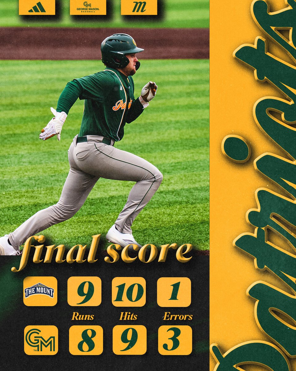 George Mason Baseball tweet media
