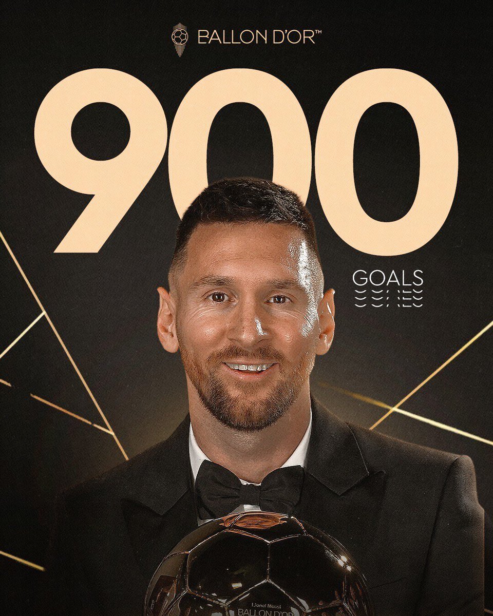 LIONEL ANDRES MESSI 🐐

900 CAREER GOALS!! 🇦🇷❤️