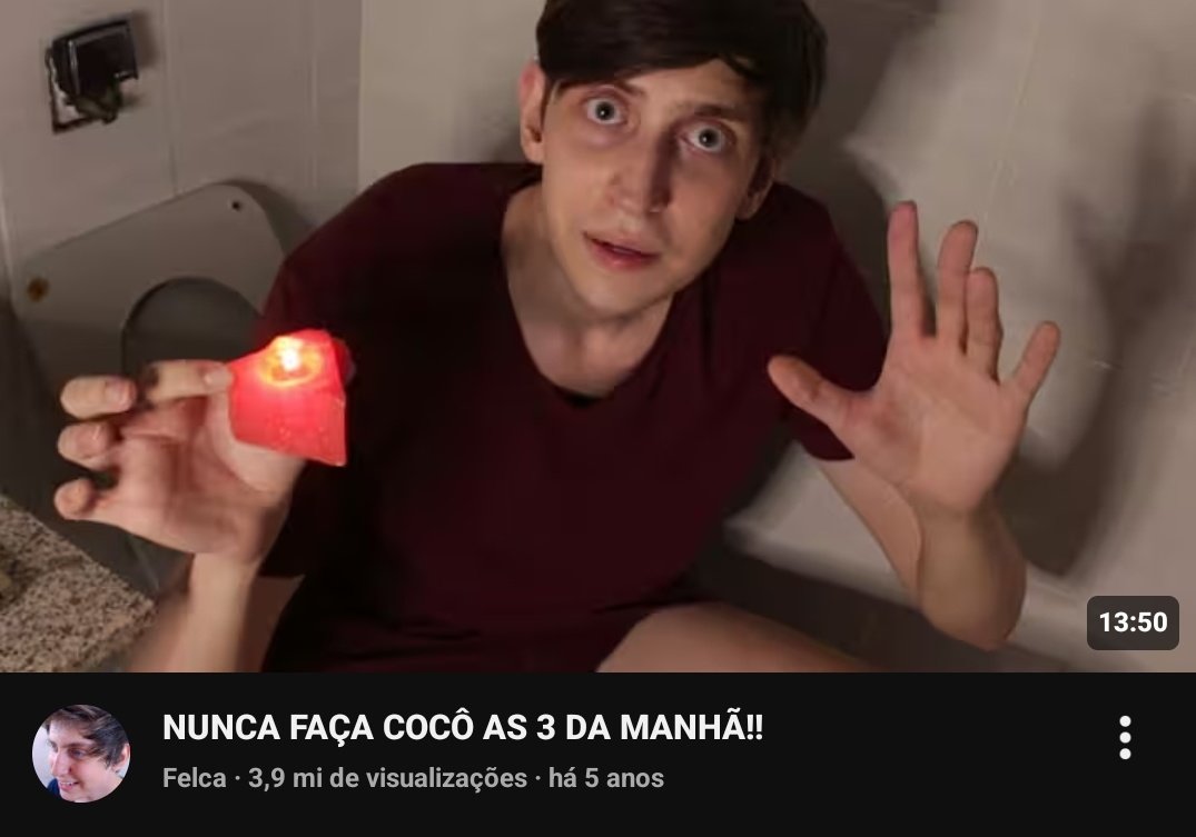 Saudades desse felca