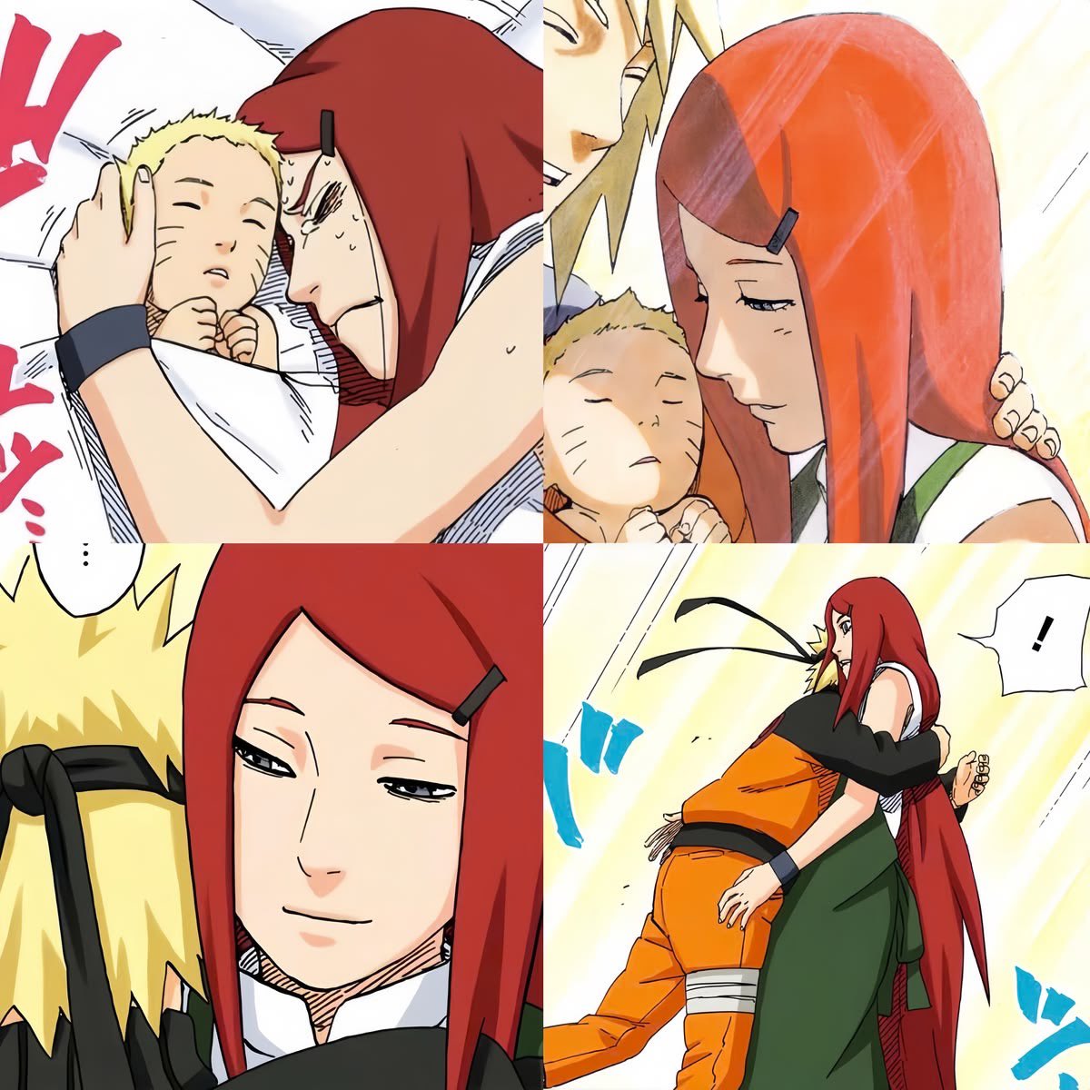 didn’t even last a day as a mother yet is still remembered as one of the best mothers in anime KUSHINA UZUMAKI YOU’LL ALWAYS BE FAMOUS ❤️‍🩹