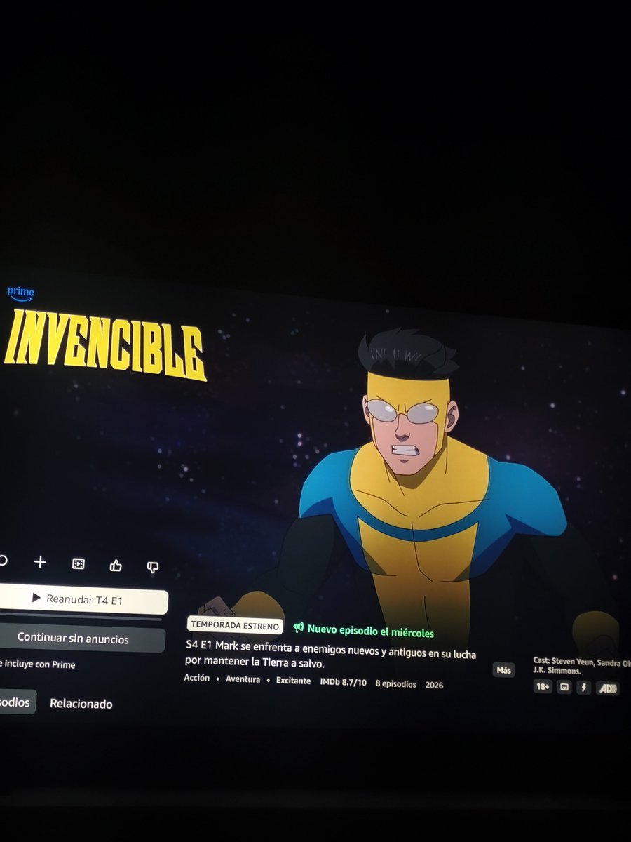 xixors35's tweet photo. ⚡️TEMPORADA 4 DE INVENCIBLE 

Esto ya no es entretenimiento.
Esto es una EXPERIENCIA que te atraviesa.

No estás viendo una serie…
estás entrando en una guerra emocional donde cada escena golpea más fuerte que la anterior

Prepárate… porque esto no va a ser bonito.
Va a ser LEGENDARIO.

#Invencible #Invincible #Temporada4 #Épico #SerieTop #EstoNoEsNormal #Legendario