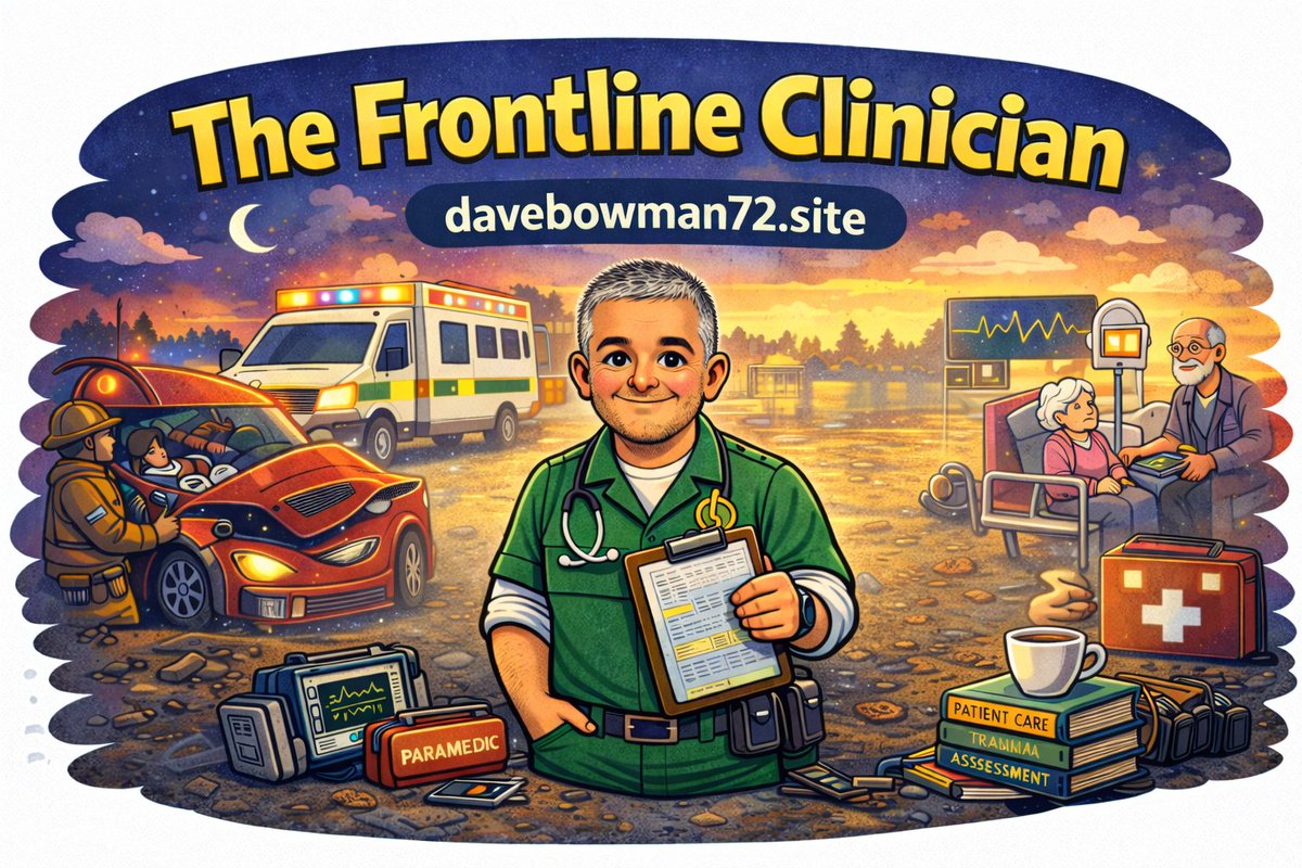 FrontlineClinc's tweet photo. Behind every siren is a story that never makes the news.

Read what the job really looks like.

👉 https://t.co/q7LZScuy6O

#Paramedic #AmbulanceLife #Frontline #NHS #EmergencyServices #RealStories #NHS #UKParamedic #999Calls #UKEmergencyServices #Ambulance https://t.co/UXkzeRLLob