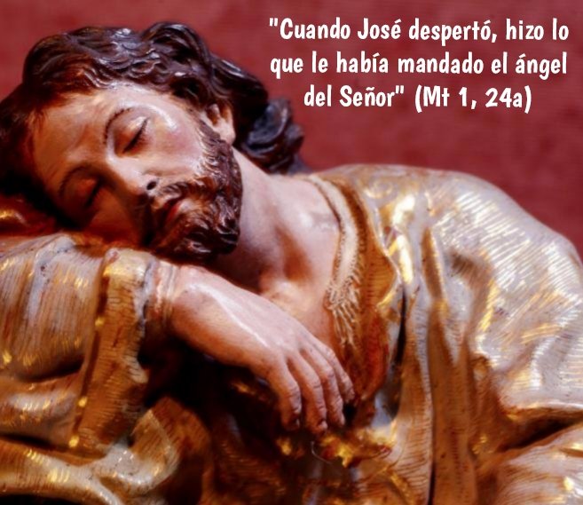 San José nunca ocupó el primer plano; nunca hubiera acaparado titulares de prensa o protagonismos personales. Sin embargo, fue decisivo en llevar adelante el proyecto de Dios en el hogar de Nazaret. Vivió a la escucha de Dios y atento siempre a las sugerencias de su enviado.