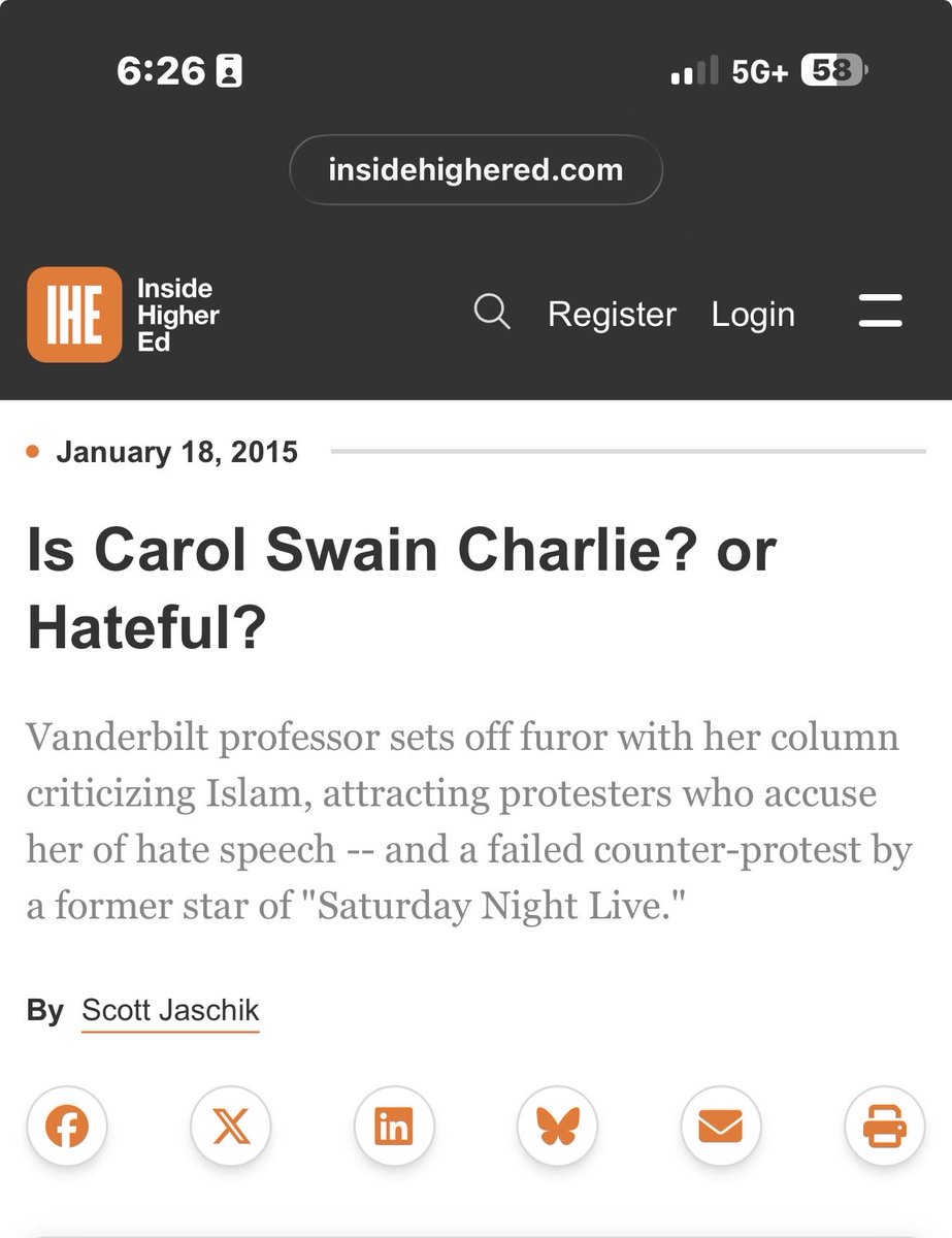 Carol M. Swain, PhD tweet media