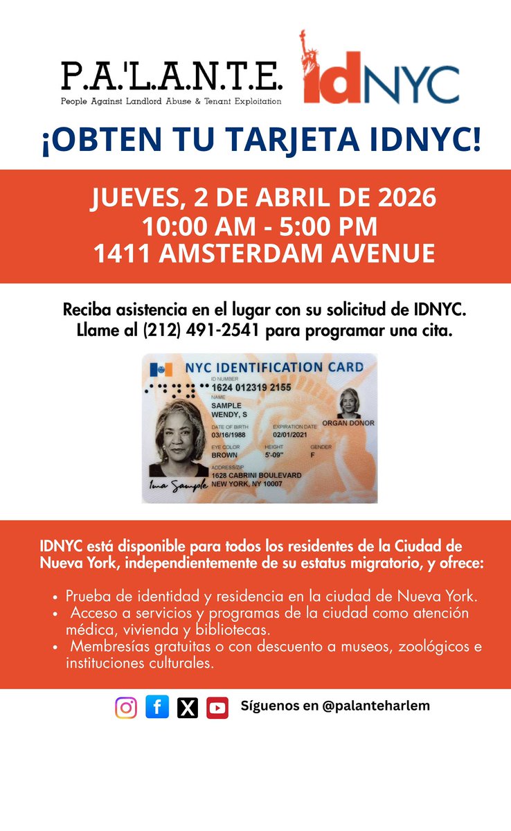 PA'LANTE HARLEM tweet media