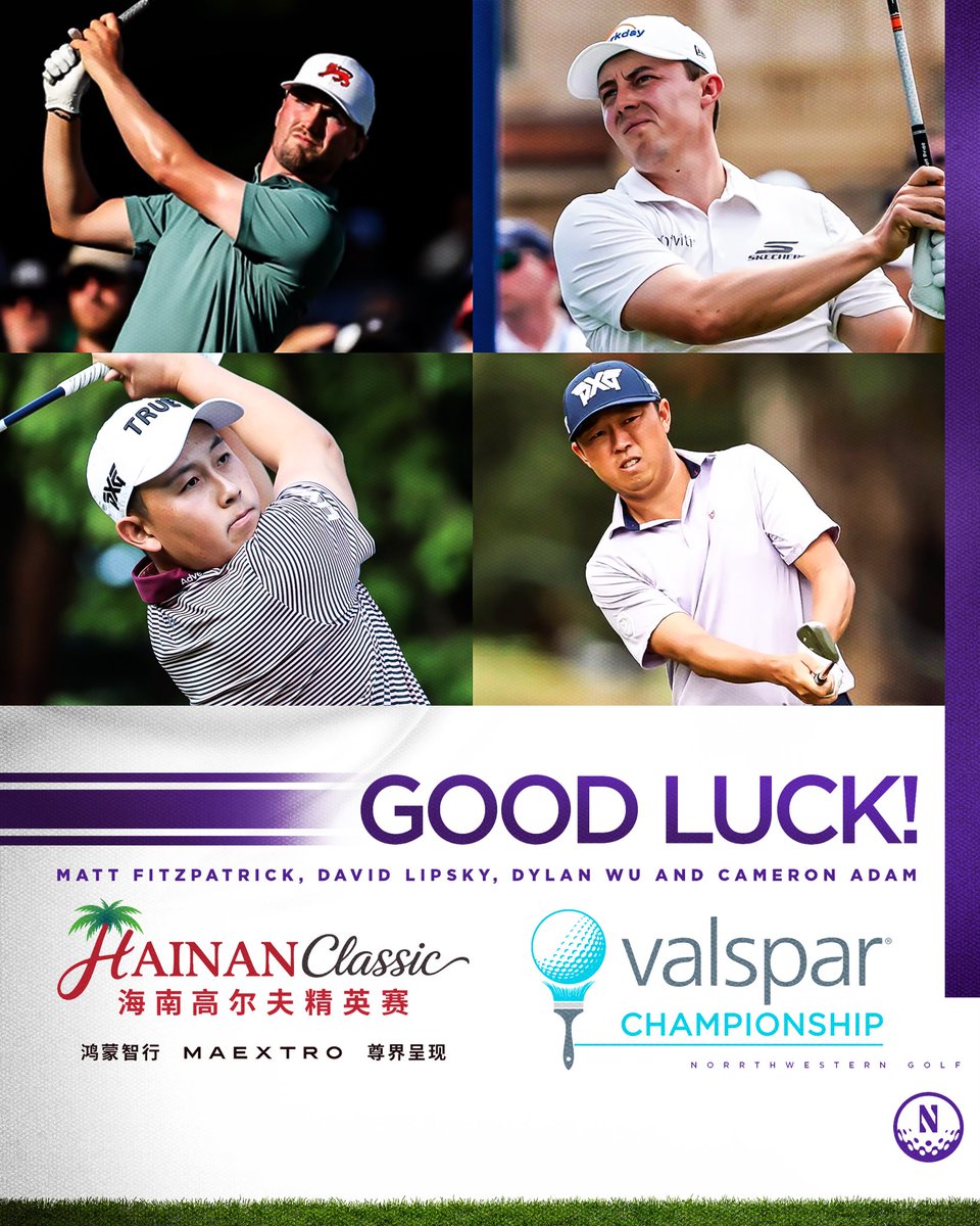 Northwestern Golf tweet media