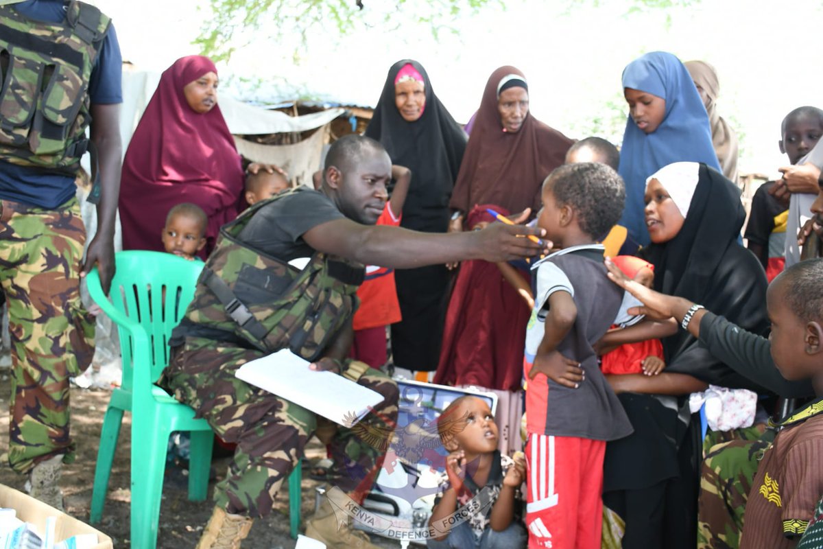 Kenya Defence Forces tweet media